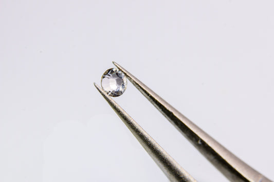 Okrągłe diamenciki Swarovski Srebrne 100 sztuk