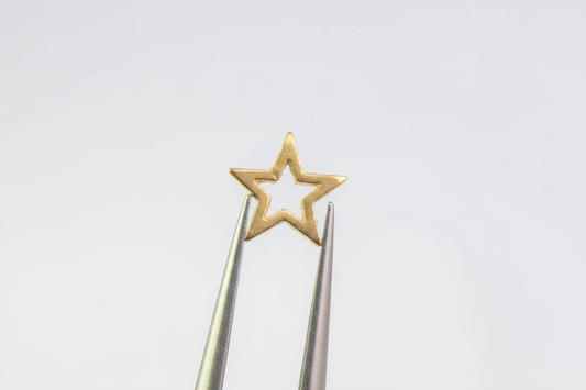 Złoty gems Gwiazdka