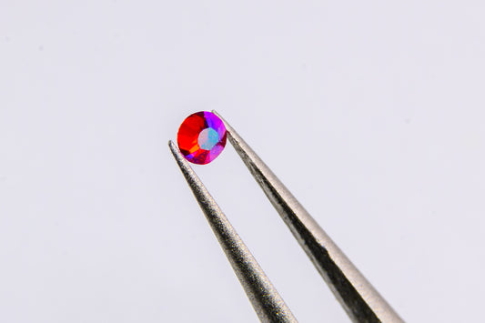 Okrągłe kryształki Swarovski Hyacinth Shimmer 100szt