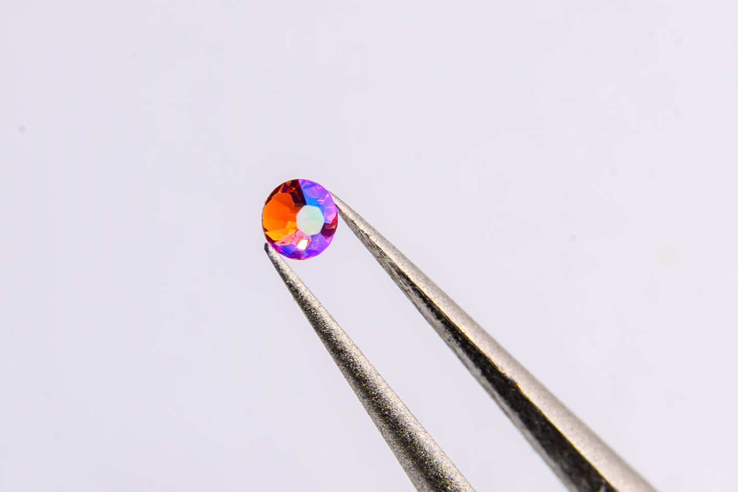 Okrągłe kryształki Swarovski Light Rose AB 100szt