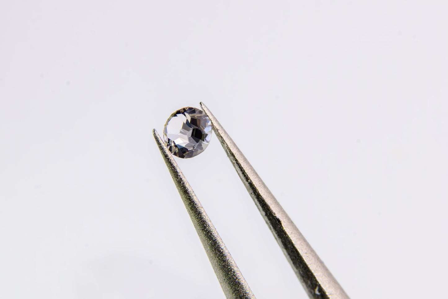 Okrągłe diamenciki Swarovski Srebrne 100 sztuk