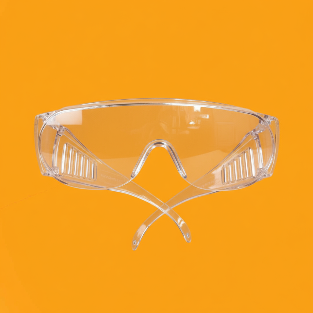 Okulary przeźroczyste do ściągania diamencików